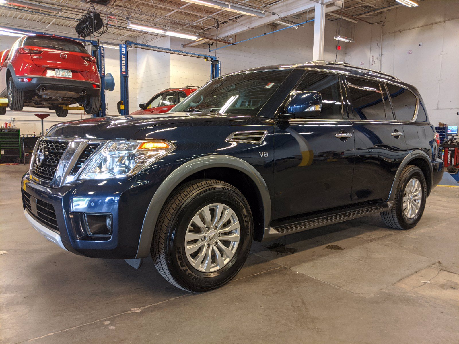 Pre-Owned 2018 Nissan Armada SV 4D Sport Utility in Tampa #N345096A